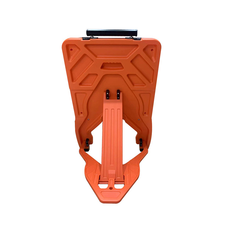 ป้ายจราจรแบบขยายได้ทรงสี่เหลี่ยมพลาสติก HDPE แบบพกพาพร้อมคลิปเปลี่ยนด่วน