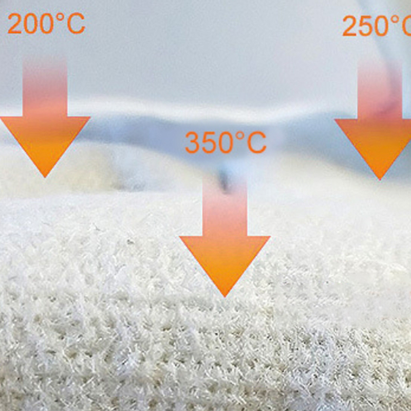 ถุงมือนิรภัยทนความร้อนอลูมิเนียมฟอยล์ 350°C