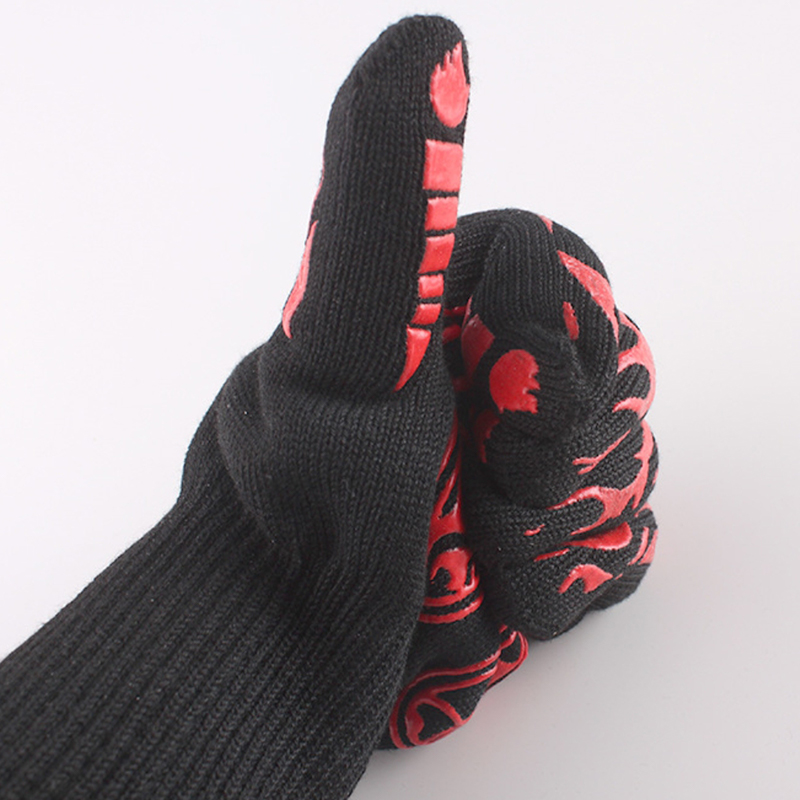 ถุงมือบาร์บีคิวซิลิโคนทนความร้อน